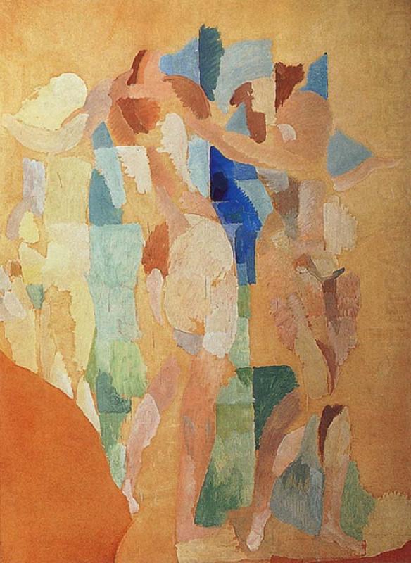 Delaunay, Robert The three Graces oil painting picture